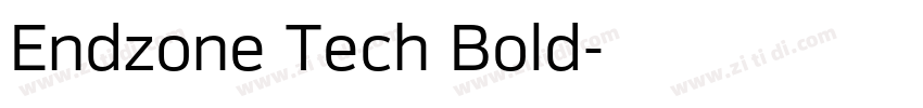 Endzone Tech Bold字体转换